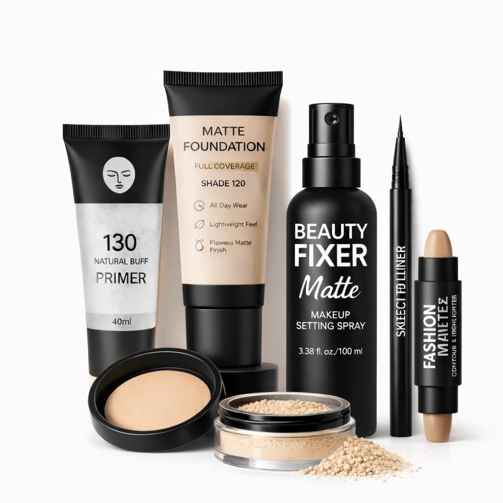 Professional Matte Makeup Essentials Kit