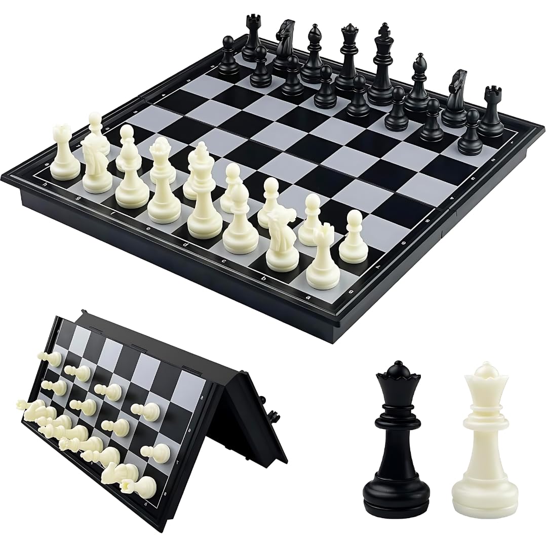 Folding Magnetic Travel Chess Set