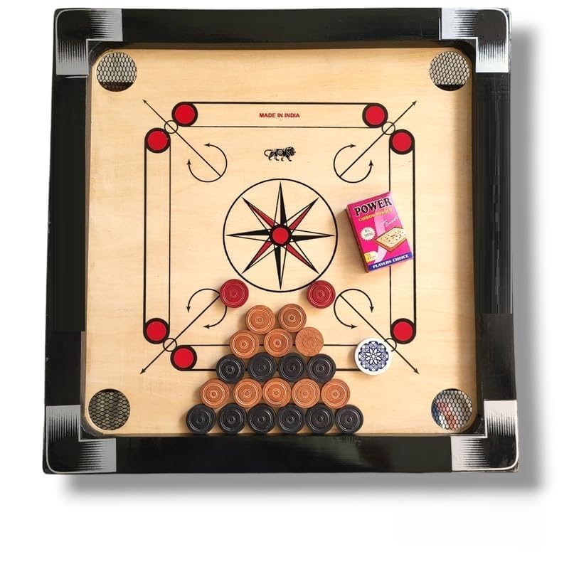 Professional Full-Size Carrom Board Set