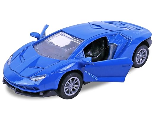 Blue Die-Cast Lamborghini Centenario Model Car